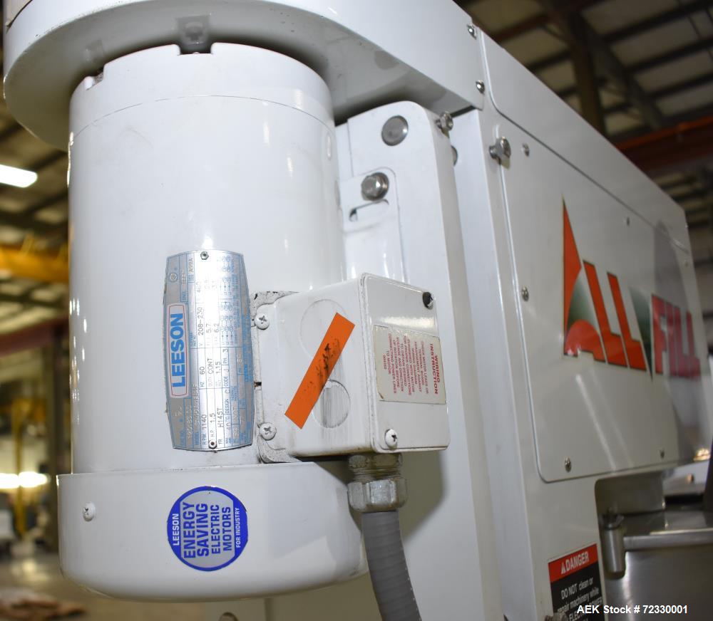 Used All Fill Model DHAA-400 Dual Head Automatic Inline Auger Filler
